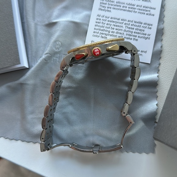 Michele | Michele Sport Sail Large Two-Tone Authentic Watch - Picture 5 of 8